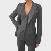 3-teiliger eleganter Anzug für Damen | Krystina