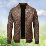 Slim Fit Lederjacke | Collinz