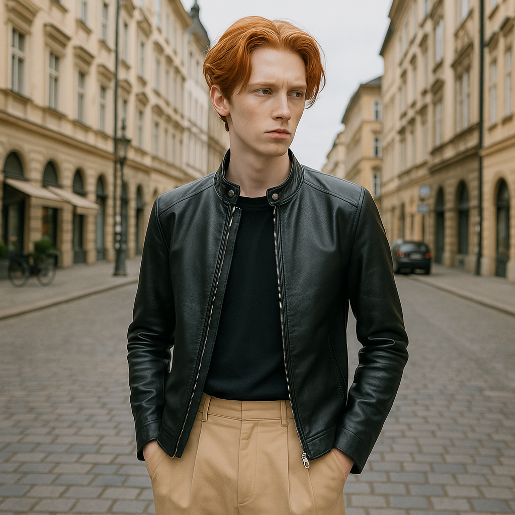 Ignatius | Lederjacke für Männer | Frühling und Sommer 2025