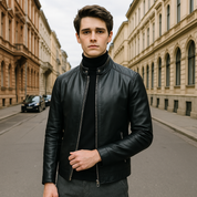 Ignatius | Lederjacke für Männer | Frühling und Sommer 2025