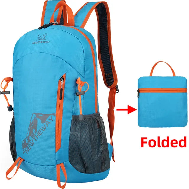 22L tragbarer faltbarer Rucksack | Ultraleichter Outdoor-Kletter-Reise-Wander-Tagesrucksack | Galiva