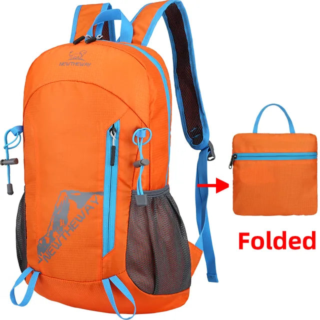 22L tragbarer faltbarer Rucksack | Ultraleichter Outdoor-Kletter-Reise-Wander-Tagesrucksack | Galiva