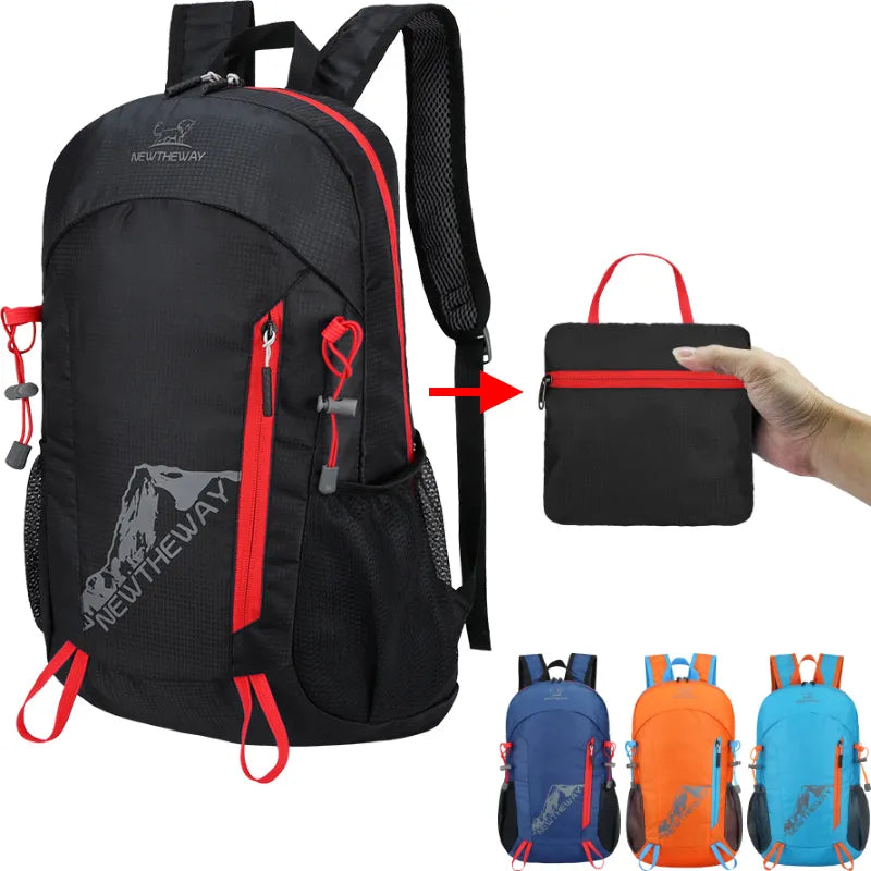 22L tragbarer faltbarer Rucksack | Ultraleichter Outdoor-Kletter-Reise-Wander-Tagesrucksack | Galiva