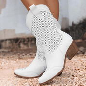 Cowboystiefel, die atmen können - Frühling/Sommer Stiefel | Laury