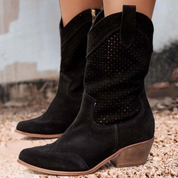 Cowboystiefel, die atmen können - Frühling/Sommer Stiefel | Laury