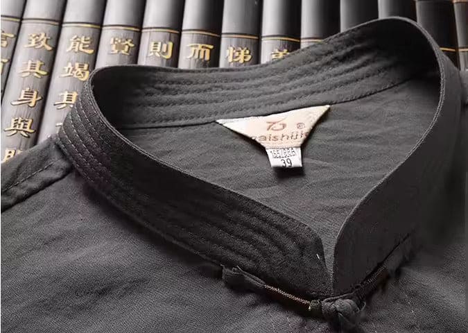 Katana Fusion Orientalisches Leinenset mit langen Ärmeln | Nikura