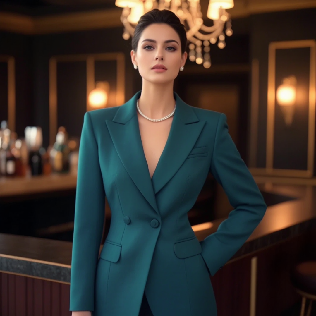 3-teiliger eleganter Anzug für Damen | Krystina