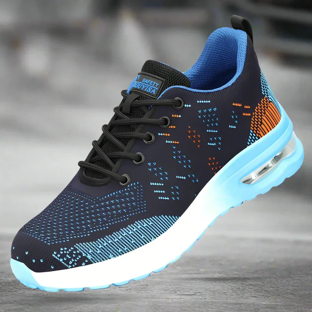 Orthopädische Arbeitsschuhe | Unisex Sicherheitsschuhe mit Stahlkappe - Rodeu