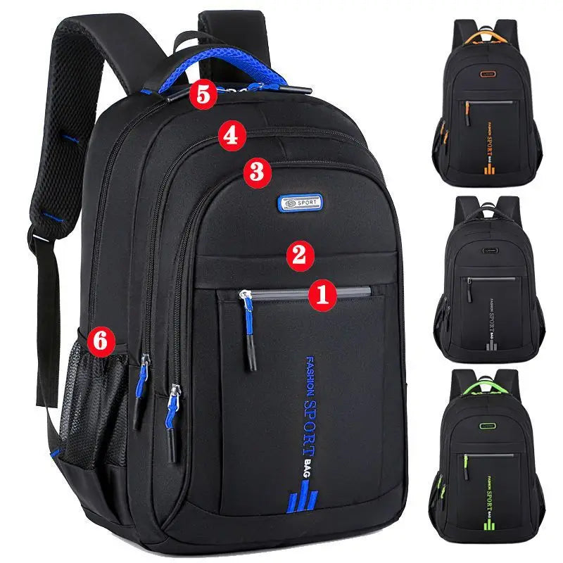 Stylischer wasserdichter Oxford-Rucksack für Herren | Laptoptasche | Rucksack wasserdicht | Guarino