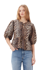 Bluse mit Puffärmeln für Damen | Samitra