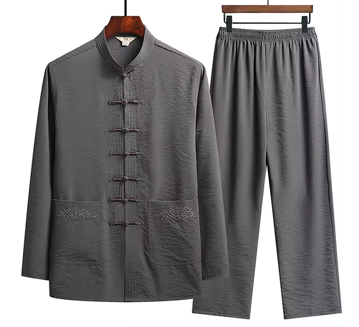 Katana Fusion Orientalisches Leinenset mit langen Ärmeln | Nikura